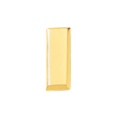 [BKTN-A1973-GLD] Blackinton Smooth Small Lieutenant Bar (Pair)